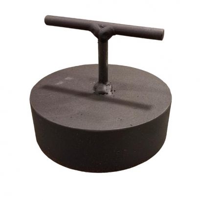 Peso de consolidación, para molde cilíndrico de 4 x 8 pulgadas